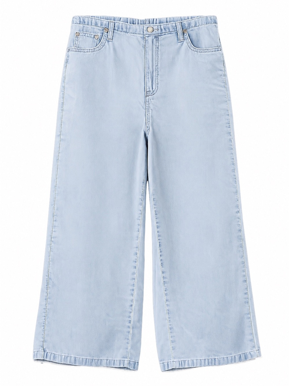 Oat wide leg jeans cropped women’s size 12